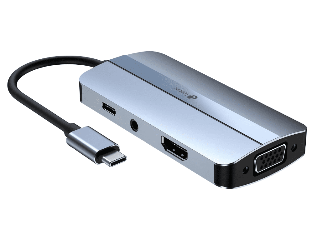 LEOTEC DOCKING STATION 7EN1 1USB-C PD100 1USB3.0 1USB-C 1USB2.0 1HDMI 8436588882653 LEDS04