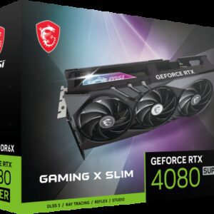 MSI GAMING GeForce RTX 4080 SUPER 16G X SLIM NVIDIA 16 GB GDDR6X 4711377170680 | P/N: 912-V511-228 | Ref. Artículo: 1373734