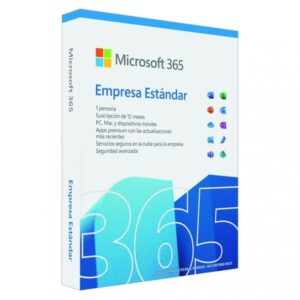 Microsoft Office 365 Empresa Estándar/ 1 Usuario/ 1 Año/ 5 Dispositivos 889842861723 KLQ-00697 MICROSOFT 365 EMP 1U 5D 1A