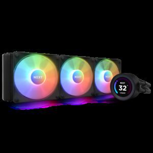 NZXT Kraken Elite 360 RGB Procesador Sistema de refrigeración líquida todo en uno 12 cm Negro 1 pieza(s) 5056547202297 | P/N: RL-KR36E-B1 | Ref. Artículo: 1382160