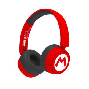 OTL Technologies Super Mario Auriculares Inalámbrico y alámbrico Diadema Música USB Tipo C Bluetooth Rojo