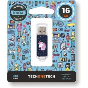 Pendrive 16GB Tech One Tech Unicornio Dream USB 2.0 8436546592587 TEC4012-16 TOT-UNICORNIO DREAM 16GB