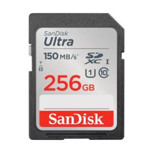 SANDISK ULTRA 256GB SDXC MEMORY CARD 150MB/S 0619659200237 | P/N: SDSDUNC-256G-GN6IN | Ref. Artículo: 1378473