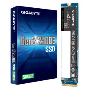 SSD GIGABYTE 500GB G325E NVME 1.3 M.2 PCIE 3.0X4 4719331844370 G325E500G