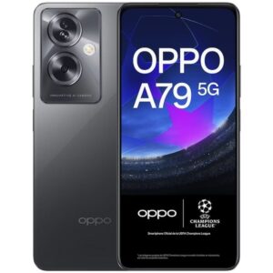 Smartphone Oppo A79 8GB/ 256GB/ 6.72"/ 5G/ Negro Misterio 6932169337809 631001001330 OPP-SP A79 5G 8-256 BK
