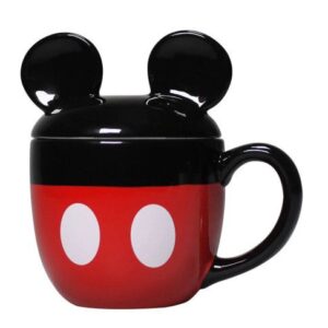 TAZA 3D CON TAPA CUERPO MICKEY MOUSE 425 ML HALF MOON BAY MUGSDC10 5055453494123 | P/N: MUGSDC10 | Ref. Artículo: 1384023