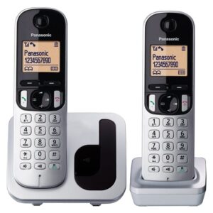 Teléfono Inalámbrico Panasonic KX-TGC212PL/ Pack DUO/ Plata 5025232885428 KX-TGC212PL/SPS PAN-TEL KX-TGC212PL SPS