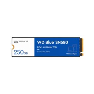 WD SSD SN580  WD BLUE PCIE GEN4 NVME  500GB  WDS500G3B0E 0718037887319 WDS500G3B0E