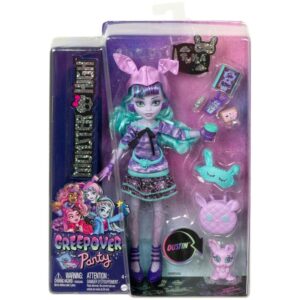 0194735117673 | P/N: HLP87 | Cod. Artículo: MGS0000023447 Muñeca mattel monster high fiesta de pijamas twyla