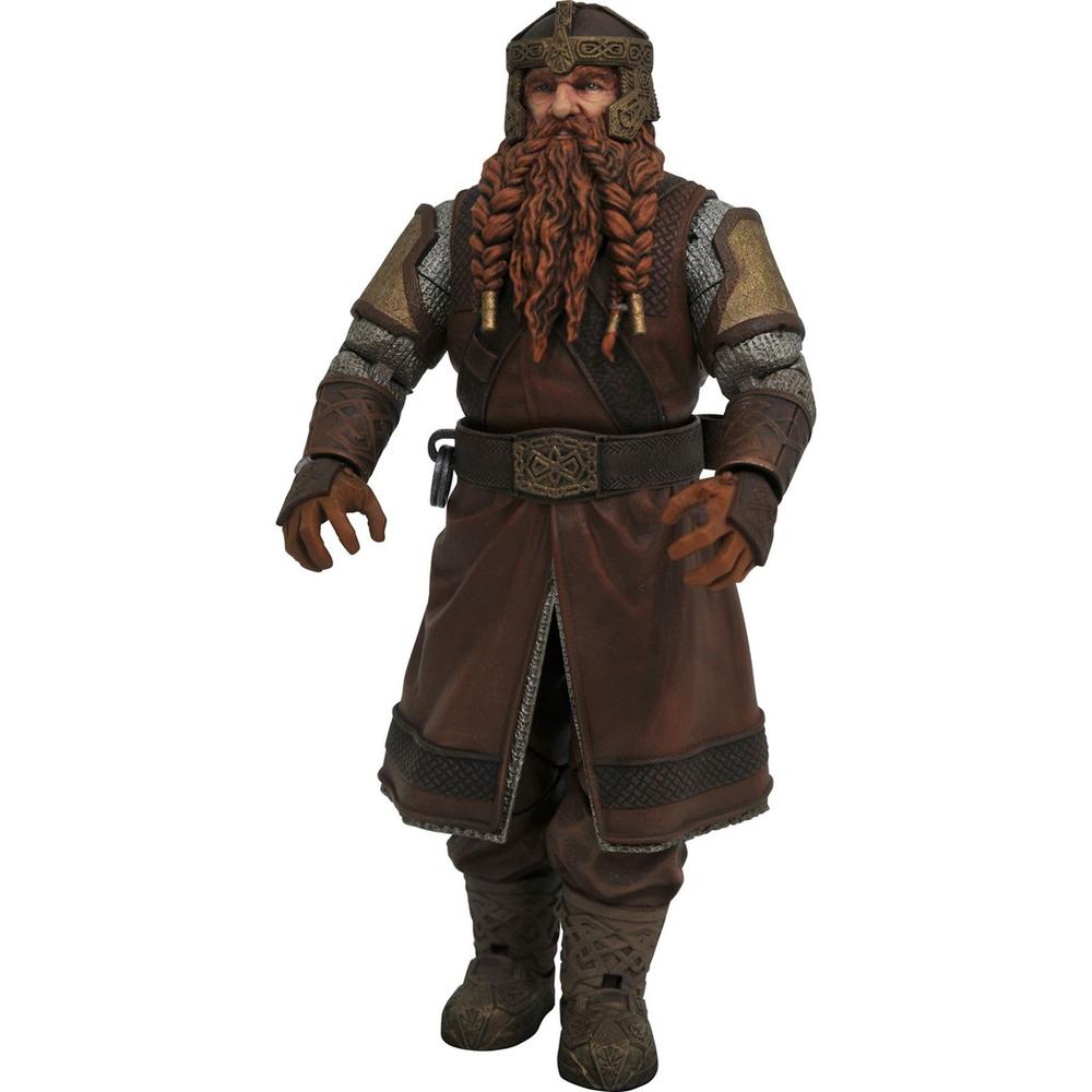 0699788839065 | P/N: FB208568 | Cod. Artículo: DSP0000026161 Figura diamond collection el señor de los anillos series 1 re - run gimli 18cm