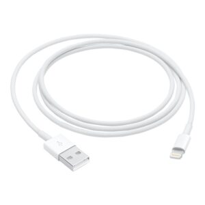 190199534865 | P/N: MXLY2ZM/A | Cod. Artículo: DSP0000017002 Cable original apple iphone usb tipo a a lightning 1m -  macho - macho -  blanco