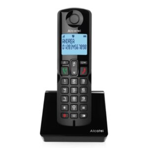 3700601425376 | P/N: ATL1425376 | Cod. Artículo: DSP0000012824 Telefono fijo inalambrico alcatel s280 ewe duo black