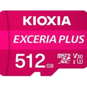 4582563851030 | P/N: LMPL1M512GG2 | Cod. Artículo: DSP0000014143 Tarjeta micro sd kioxia 512gb exceria plus uhs - i c10 r98 con adaptador