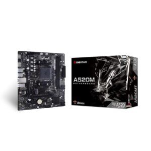 4712960687325 | P/N: A520MT | Cod. Artículo: DSP0000026239 Placa base biostar am4 a520mt m - atx ddr4