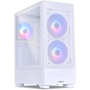 4718466012159 | P/N: G99.OE764CW.00 | Cod. Artículo: DSP0000023360 Caja ordenador gaming lian li lancool 205 mesh atx cristal templado blanco