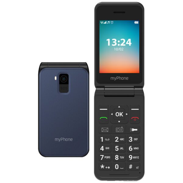 5902983624998 | P/N: TEL000906 | Cod. Artículo: DSP0000024073 Telefono movil myphone flip 2.8pulgadas -  4g -  navy blue