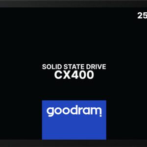 5908267923443 | P/N: SSDPR-CX400-256-G2 | Cod. Artículo: DSP0000002307 Disco duro interno solido ssd goodram ssdpr - cx400 - 256 - g2 256gb 2.5pulgadas sata3 cx400