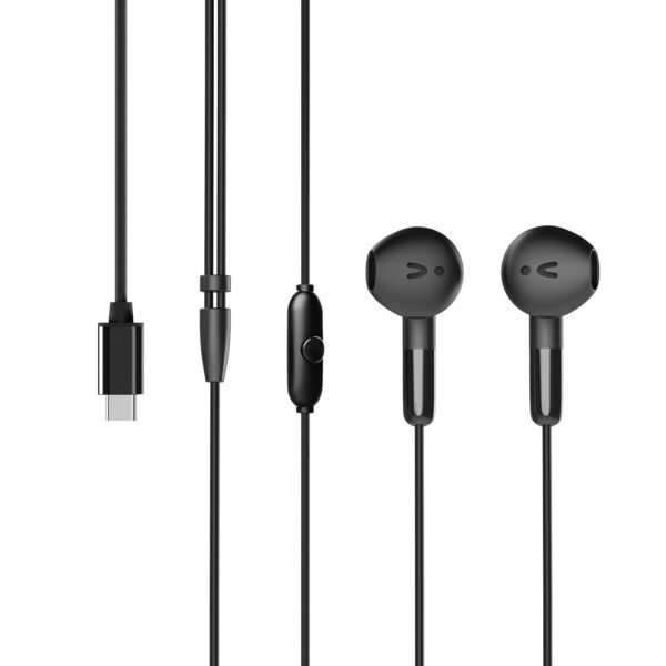 Auriculares muvit e58 usb tipo c negro - Imagen 5