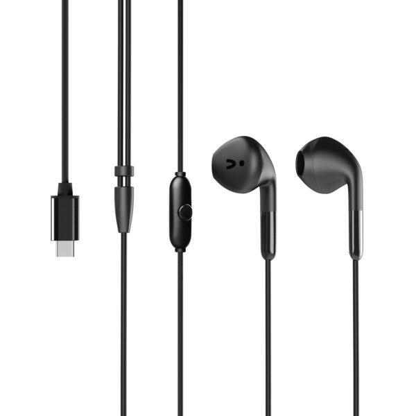 Auriculares muvit e58 usb tipo c negro - Imagen 6