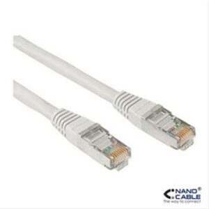 8433281004238 10.20.1305 CABLE RED LATIGUILLO RJ45 CAT.6 UTP LSZH 5M GRIS NANOCABLE