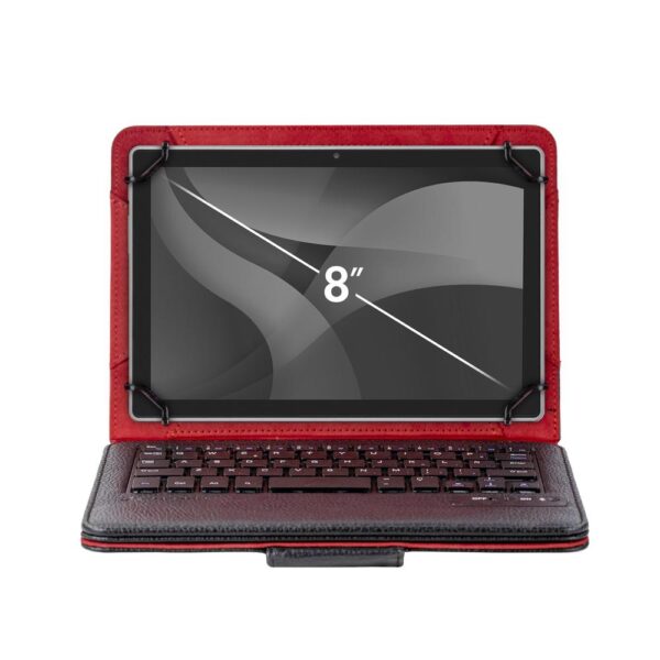 Funda universal phoenix para tablet hasta 8 pulgadas teclado bluetooth - Imagen 5