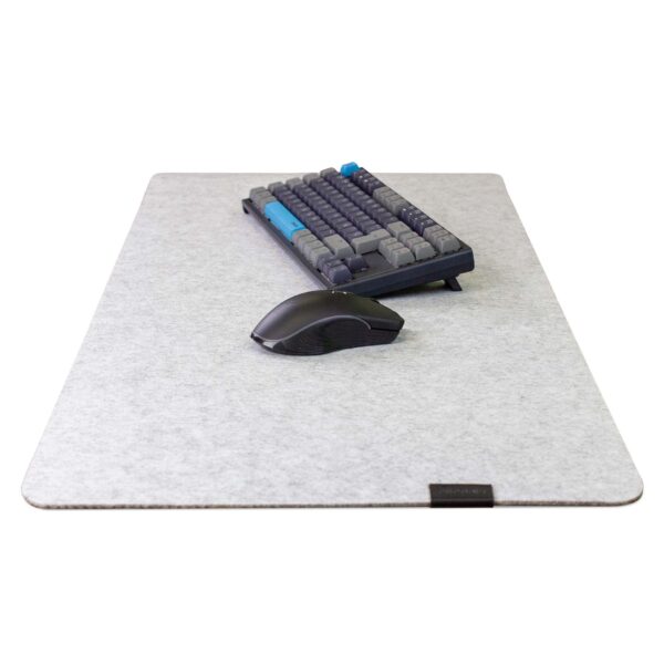 Phoenix sizigia alfombrilla premium de fieltro para escritorio gris xl - Imagen 7