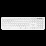 8436583236390 | P/N: K300W | Cod. Artículo: DSP0000015331 Teclado inalámbrico multidispositivo phoenix k300 blueooth dual y 2.4ghz blanco