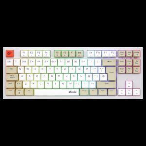 8436583236741 | P/N: PHROYAL-W | Cod. Artículo: DSP0000017093 Teclado gaming royal pbt mecanico blanco