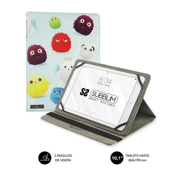 8436586740931 | P/N: SUB-CUT-4TC001 | Cod. Artículo: DSP0000021669 Funda subblim trendy case para tablet 10.1pulgadas furry