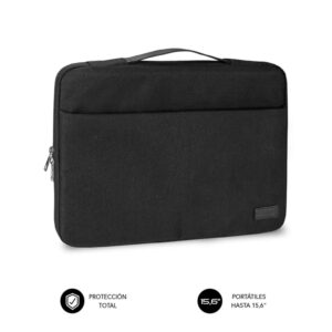 8436586741532 | P/N: SUB-LS-0TS0100 | Cod. Artículo: DSP0000021600 Funda para portatil subblim elegant laptop sleeve 15.6pulgadas negro