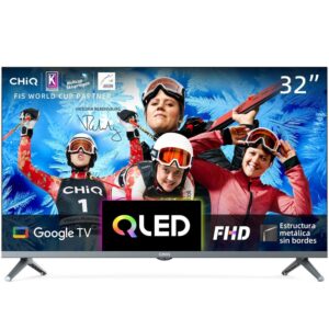 8592344204722 | P/N: L32QM8T | Cod. Artículo: MGS0000020597 Tv chiq 32pulgadas l32qm8t qled fhd google tv hdmi usb