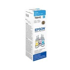 8715946540986 | P/N: C13T664240 | Cod. Artículo: T664240 Cartucho ecotank epson 664 t664240 70ml l355 - l555 cyan