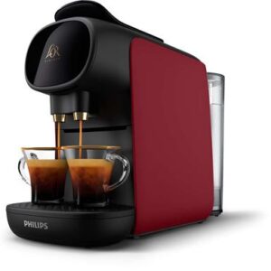 8720389019531 LM9012/55 CAFETERA LOR BARISTA PHILIPS LM9012/55 NEGRO/ROJO +CAPSULAS·