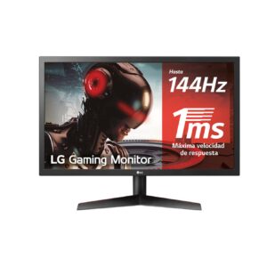 8806091646477 | P/N: 24GQ50F-B | Cod. Artículo: MGS0000014868 Monitor led lg ips 24gq50f 23.8pulgadas 1920 x 1080 5ms hdmi displayport gaming