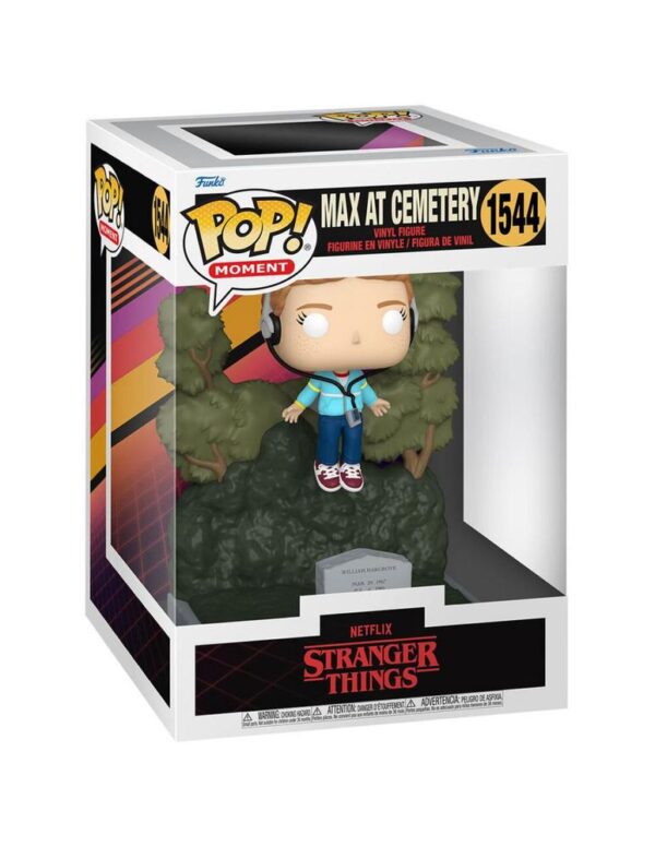 889698737142 | P/N: 73714 | Cod. Artículo: MGS0000023264 Funko pop moments: stranger things s4 max at cementery