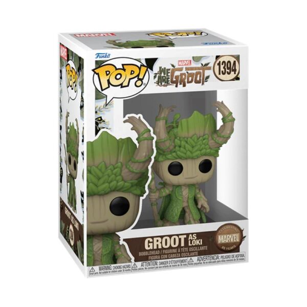 Funko pop marvel: we are groot groot como loki 79517 - Imagen 2