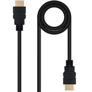 Cable HDMI 2.0 4K Nanocable 10.15.3801/ HDMI Macho - HDMI Macho/ 1m/ Negro 8433281012950 10.15.3801 NAN-CAB 10 15 3801