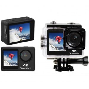 Cámara Digital Deportiva Sunstech Adventure 4K/ 16MP/ Ángulo de visión 170º/ Negra 8429015019692 ADVENTURE4KBK SUN-CAM ADVENTURE4K