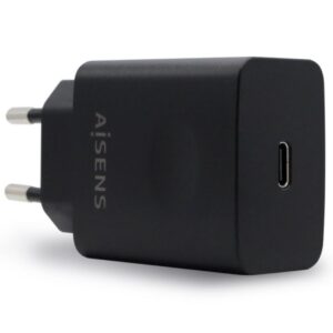 Cargador de Pared Aisens ASCH-1PD20-BK/ 1xUSB Tipo-C/ 20W 8436574706215 ASCH-1PD20-BK AIS-CARGA ASCH-1PD20-BK