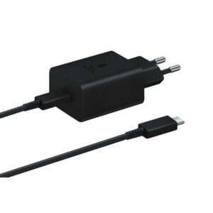 Cargador de Pared Samsung EP-T4510XBEGEU/ 1xUSB Tipo-C + Cable USB Tipo-C/ 45W 8806092861473 EP-T4510XBEGEU SAM-CARGA EP-T4510 BK