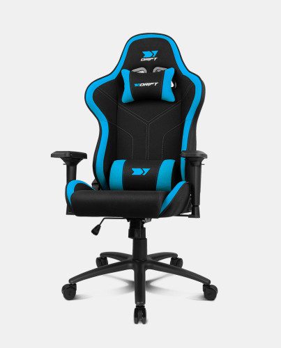 DRIFT DR110BL silla para videojuegos Butaca para jugar Asiento acolchado Negro