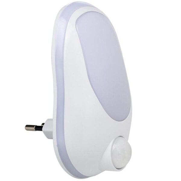 Luz de Noche con Sensor de Movimiento Smartwares 10.013.04/ 0.4W/ Blanca 8711387104060 10.013.04 SMW-LUZ 10 013 04