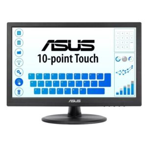 Monitor Profesional Táctil Asus VT168HR 15.6"/ WXGA/ Negro 4711081368403 90LM02G1-B04170 ASU-M VT168HR