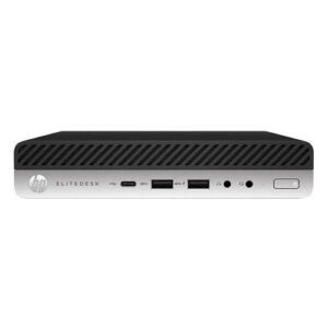 | P/N: OC-0591 | Cod. Artículo: DSP0000025086 Ordenador reacondicionado mini hp elitedesk 800 g3 - i5 - 6th - 8gb - 256gb m2 - win 10 pro - sin cable trebol