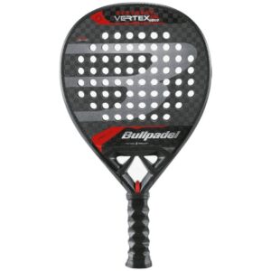 Pala de Pádel Bullpadel Vertex 04 Hybrid 2024/ Negra y Roja 8445402483778 BV23000000 BUP-PALA PAD VERT 04 HYB 24