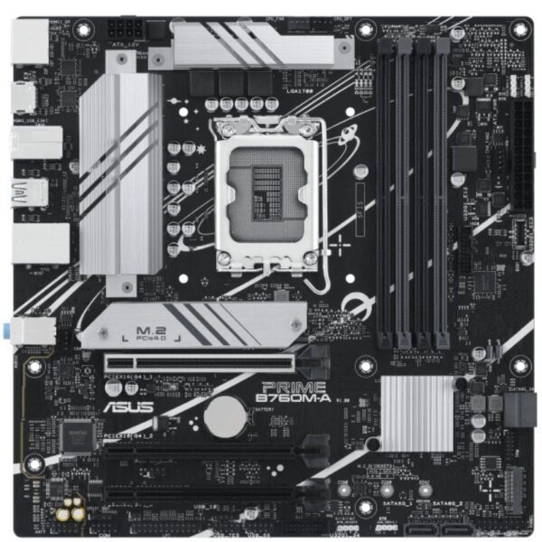 Placa Base Asus PRIME B760M-A-CSM Socket 1700/ Micro ATX - Imagen 2