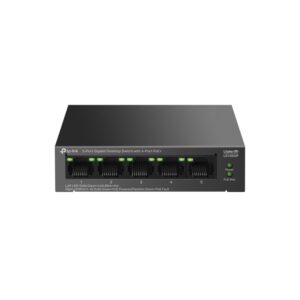 SWITCH GIGABIT DE SOBREMESA DE 5 PUERTOS CON 4 PUERTOS POE+ 4895252504545 LS105GP