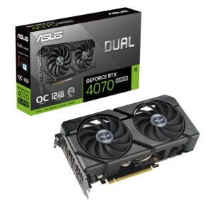 TARJETA GRAFICA ASUS DUAL RTX4070 SUPER OC 12GB EVO 4711387475997 90YV0KC0-M0NA00