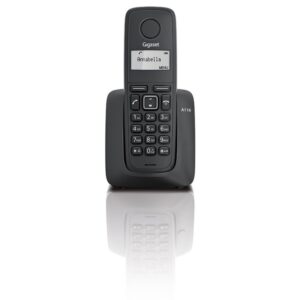 TELEFONO FIJO GIGASET A116 NEO INALAMBRICO NEGRO 4250366849133 S30852-H2801-R101