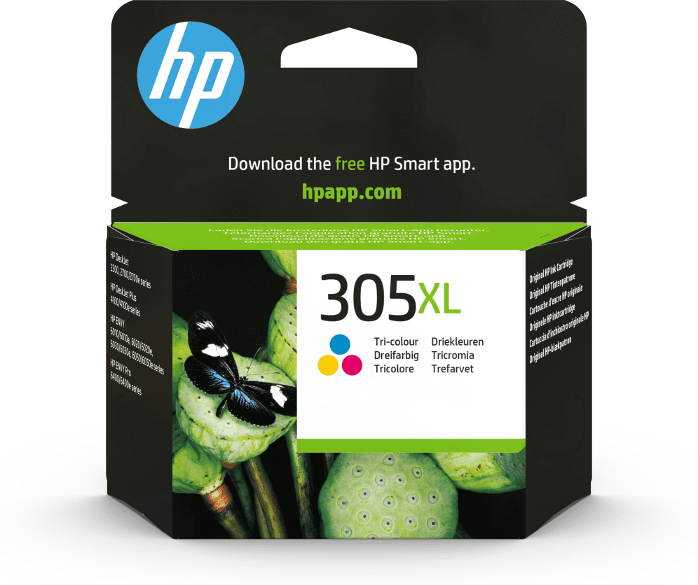 TINTA HP 305XL TRICOLOR 0193905429301 3YM63AE